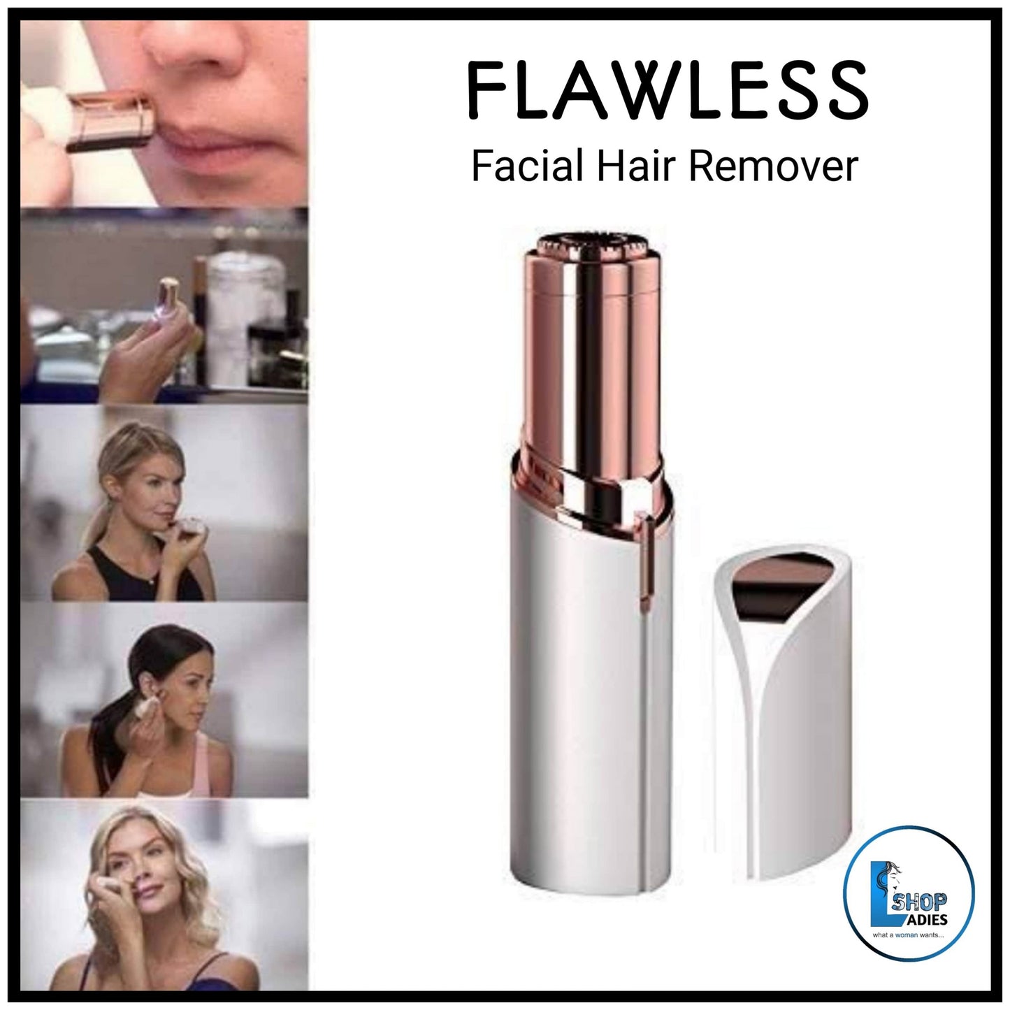 Mini Electric Facial Hair Remover for Women